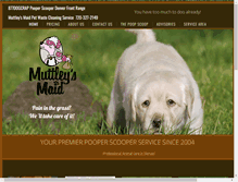 Tablet Screenshot of muttleysmaid.com